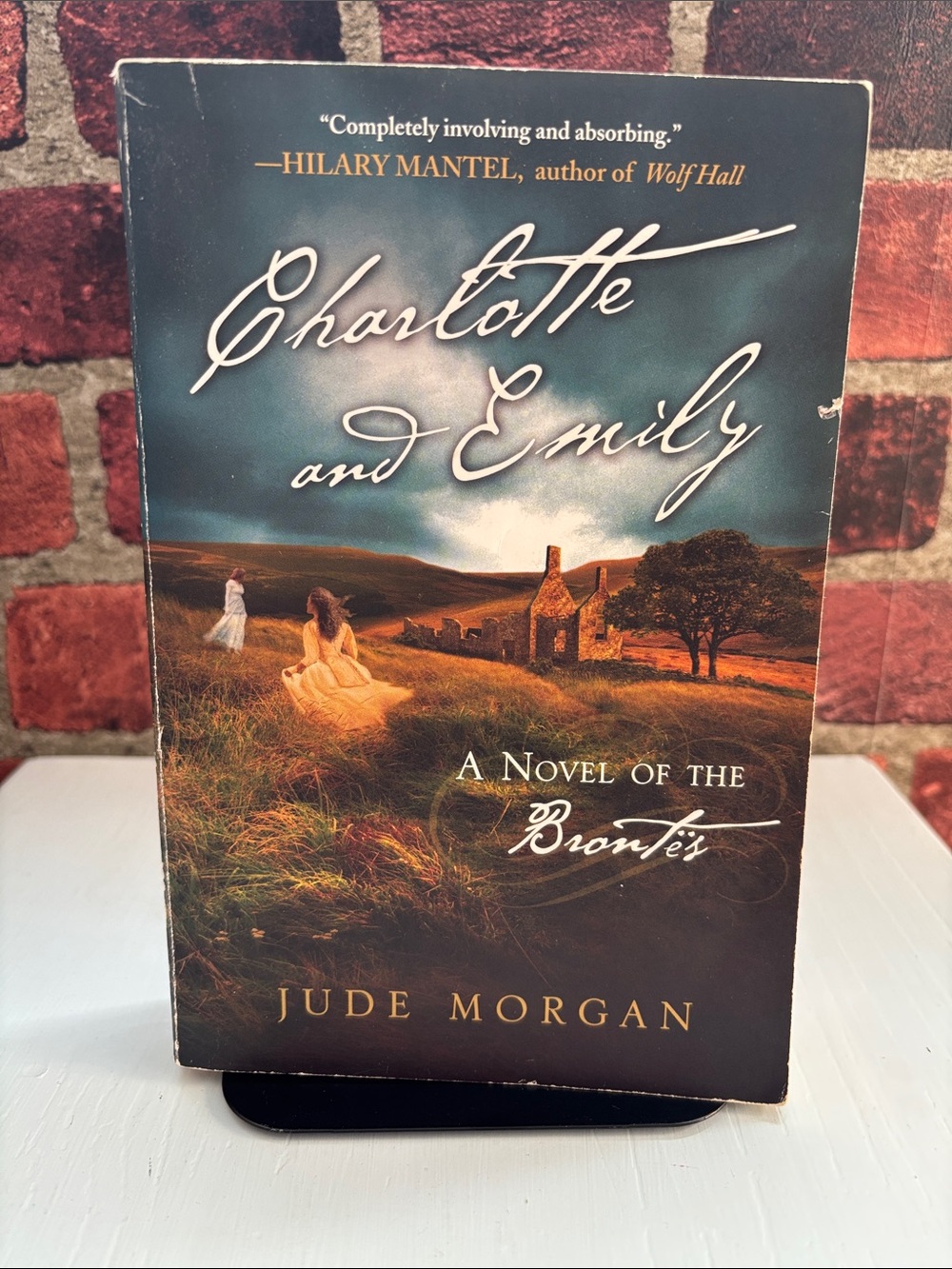 👛 $2/$15 CHARLOTTE AND EMILY - A Novel of The Brontes Author Jude Morgan